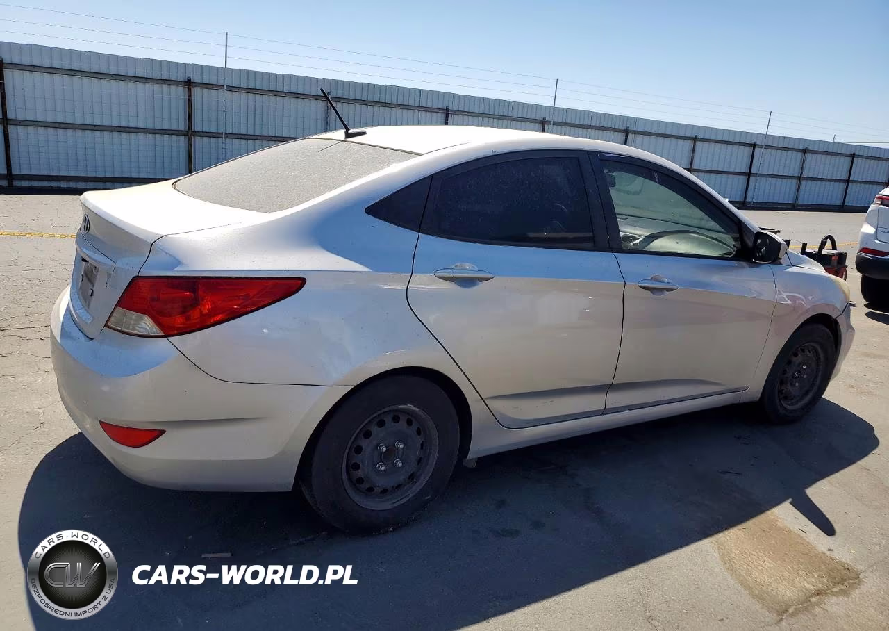 2014 Hyundai Accent Gls VIN:KMHCT4AE9EU656490 - 3