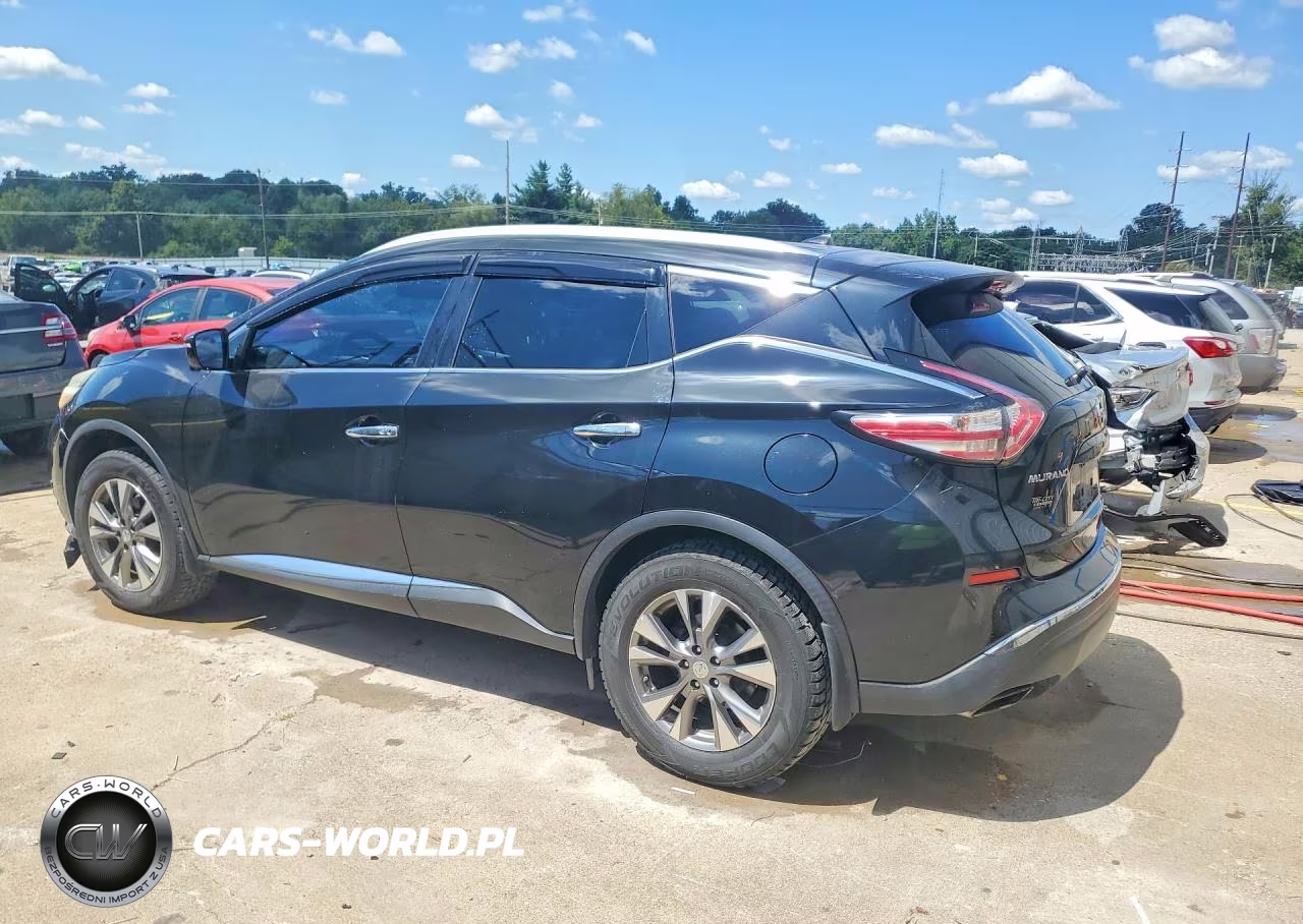 2015 Nissan Murano Sl VIN:5N1AZ2MH7FN208678 - 2