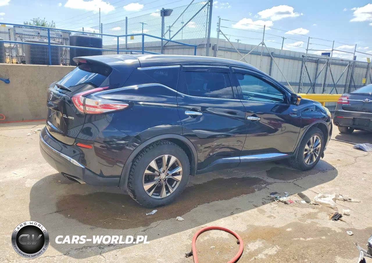 2015 Nissan Murano Sl VIN:5N1AZ2MH7FN208678 - 3