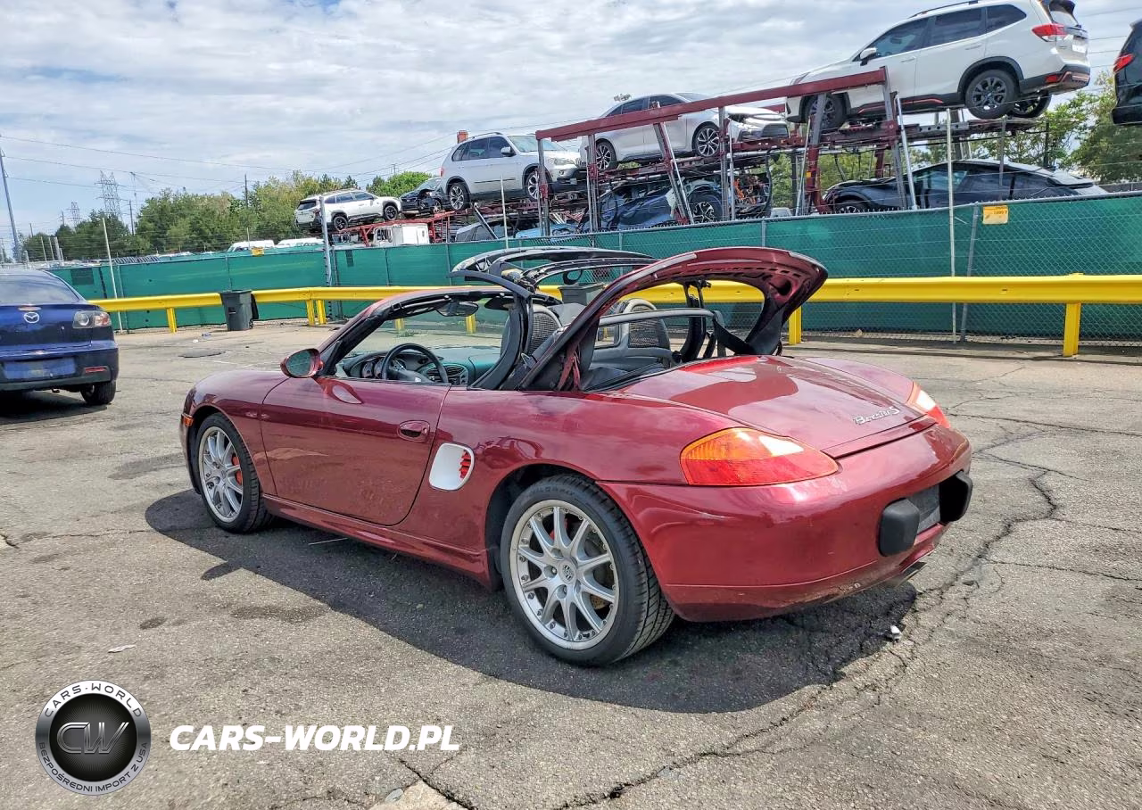 2000 Porsche Boxster S VIN:WP0CB2983YU661456 - 2