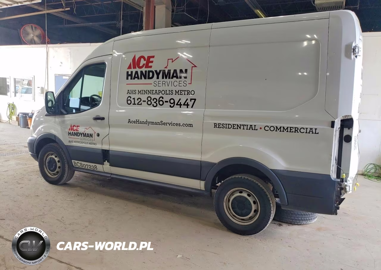 2015 Ford Transit T-250 Delivery Van VIN:1FTNR1CM5FKA31077 - 2