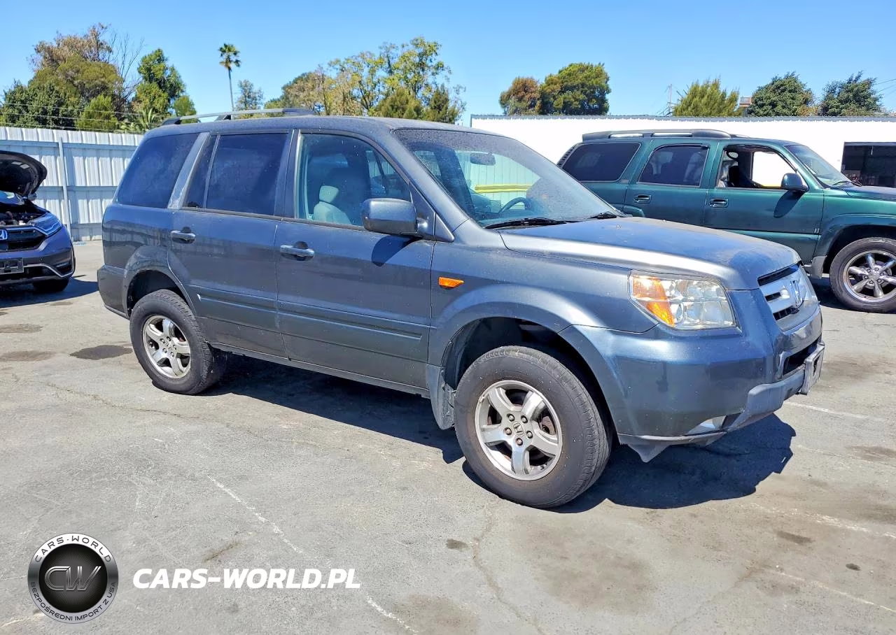 2006 Honda Pilot Ex VIN:2HKYF18436H526374 - 4