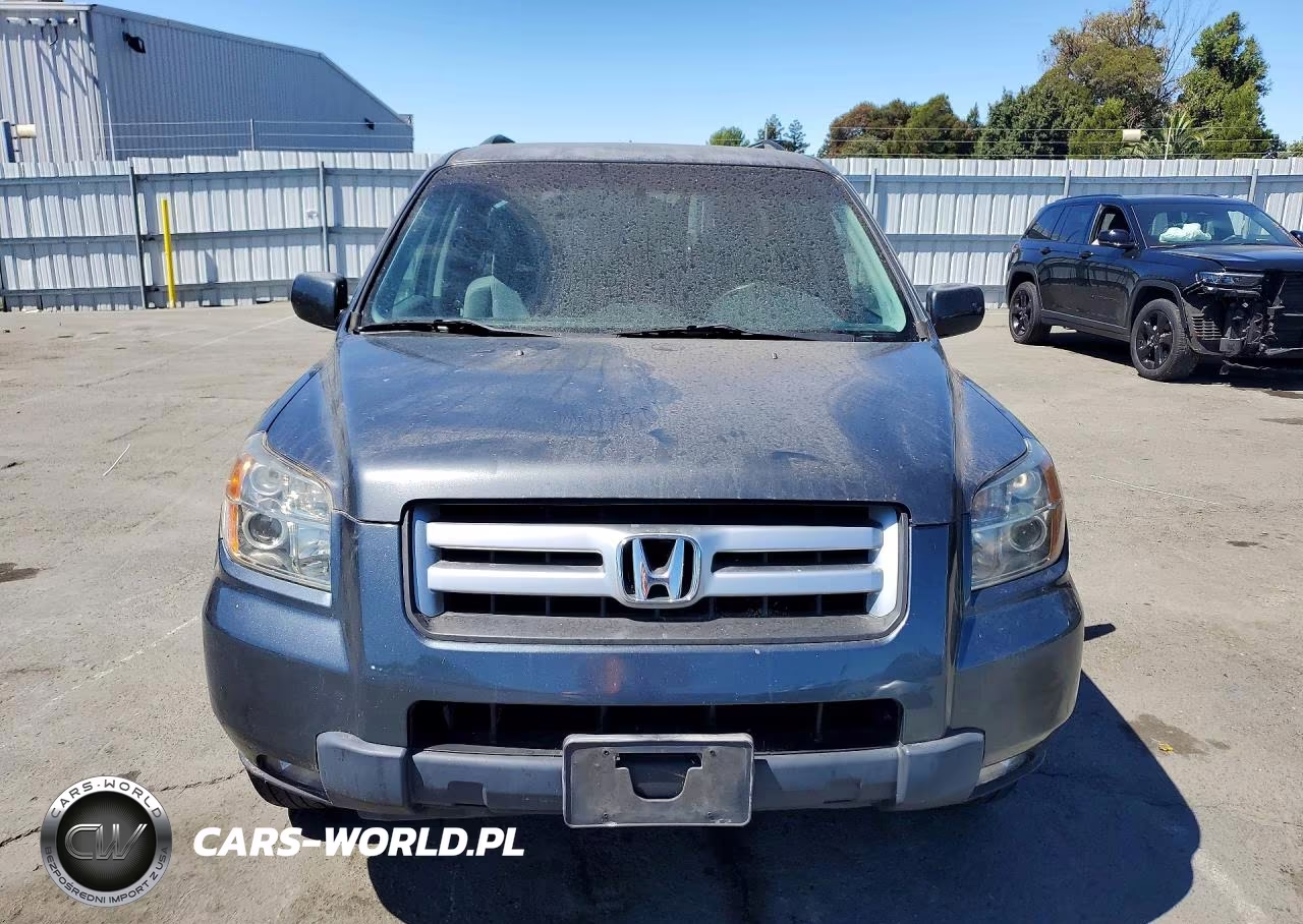 2006 Honda Pilot Ex VIN:2HKYF18436H526374 - 5