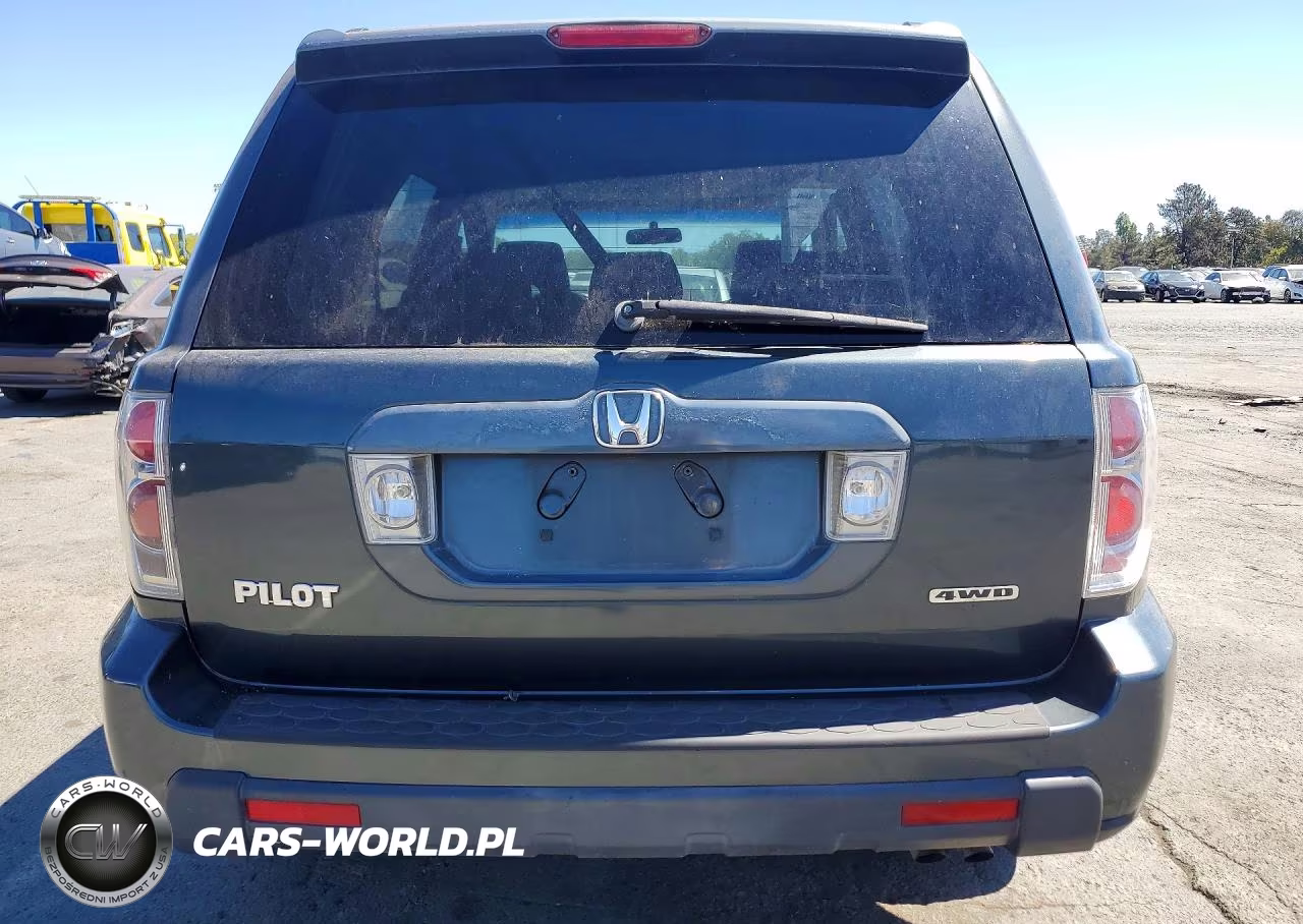 2006 Honda Pilot Ex VIN:2HKYF18436H526374 - 6