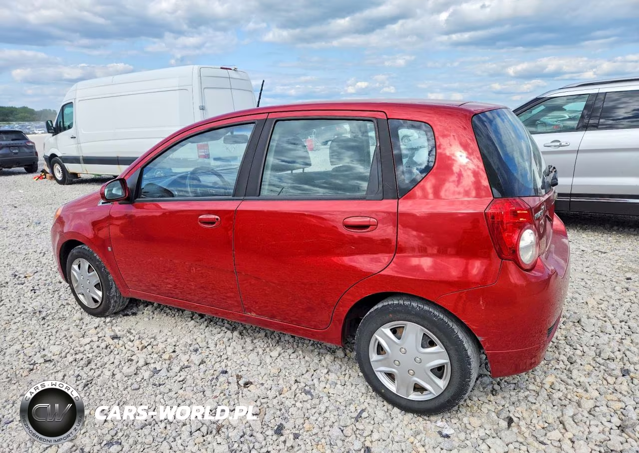 2009 Chevrolet Aveo Ls VIN:KL1TD66E29B649802 - 2