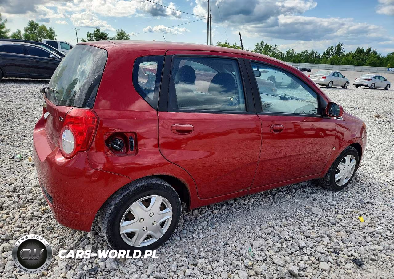 2009 Chevrolet Aveo Ls VIN:KL1TD66E29B649802 - 3