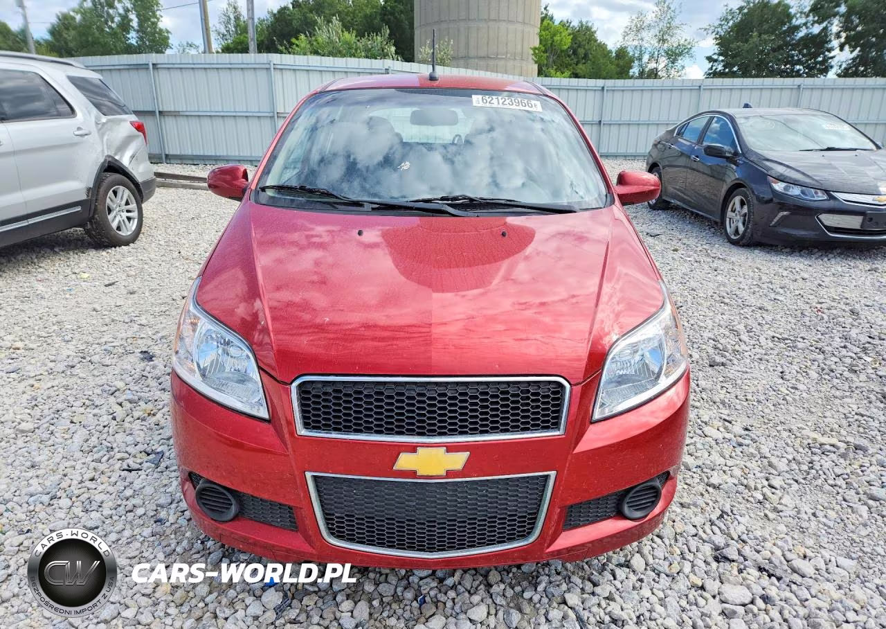 2009 Chevrolet Aveo Ls VIN:KL1TD66E29B649802 - 5