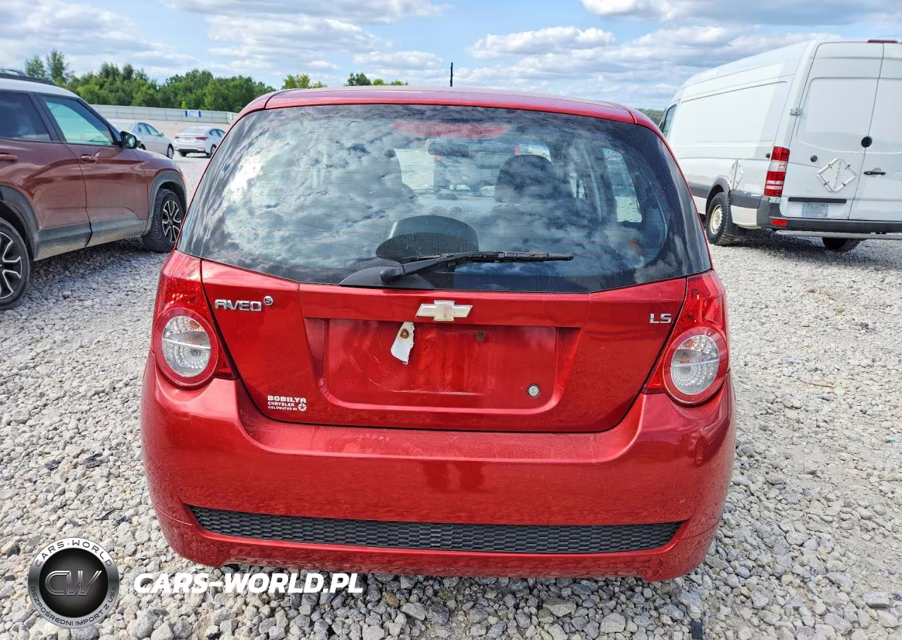 2009 Chevrolet Aveo Ls VIN:KL1TD66E29B649802 - 6