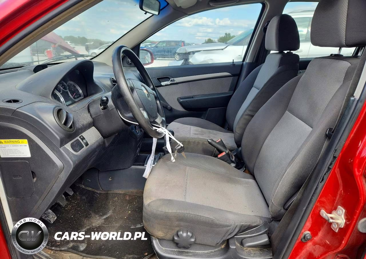 2009 Chevrolet Aveo Ls VIN:KL1TD66E29B649802 - 7