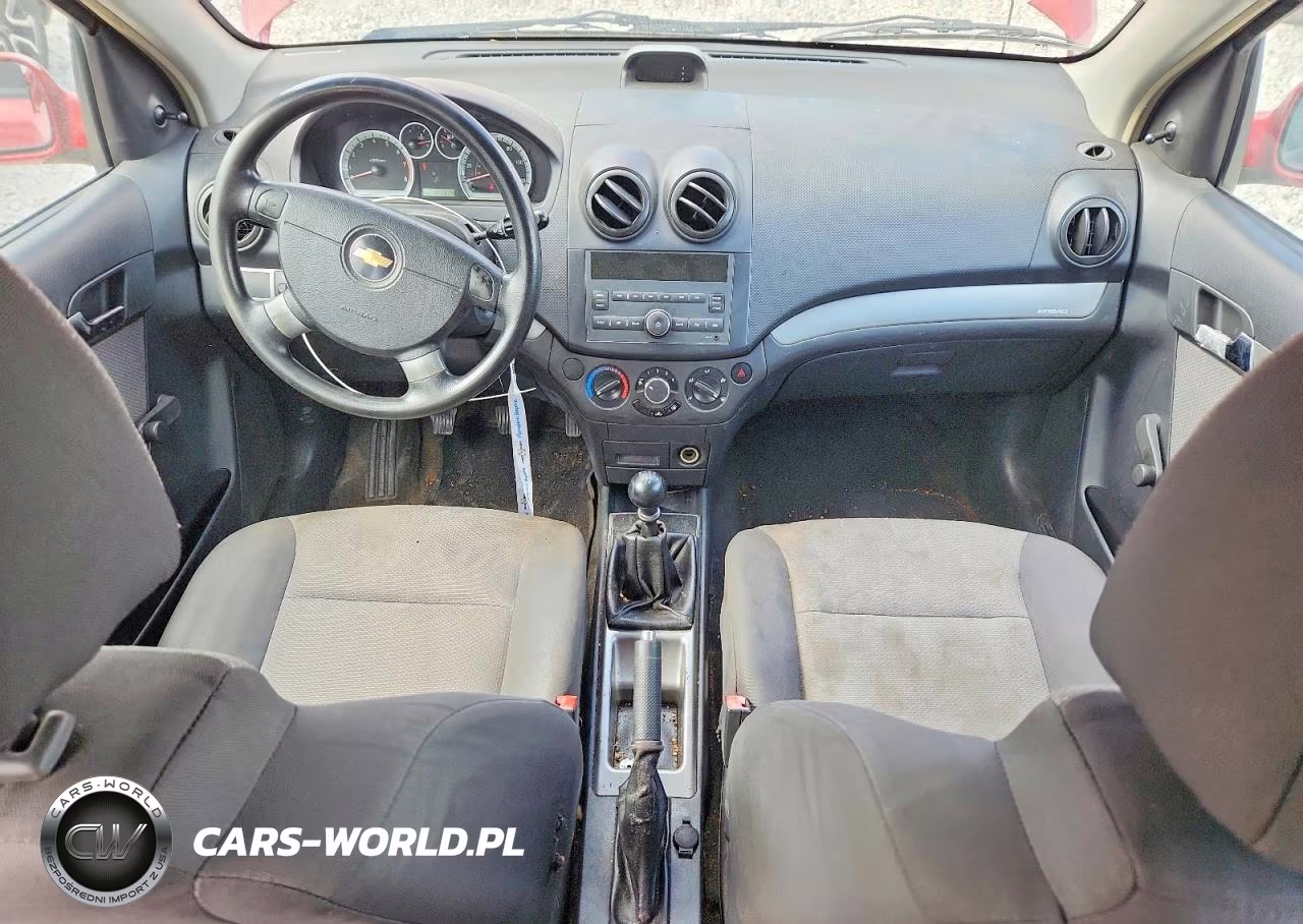 2009 Chevrolet Aveo Ls VIN:KL1TD66E29B649802 - 8
