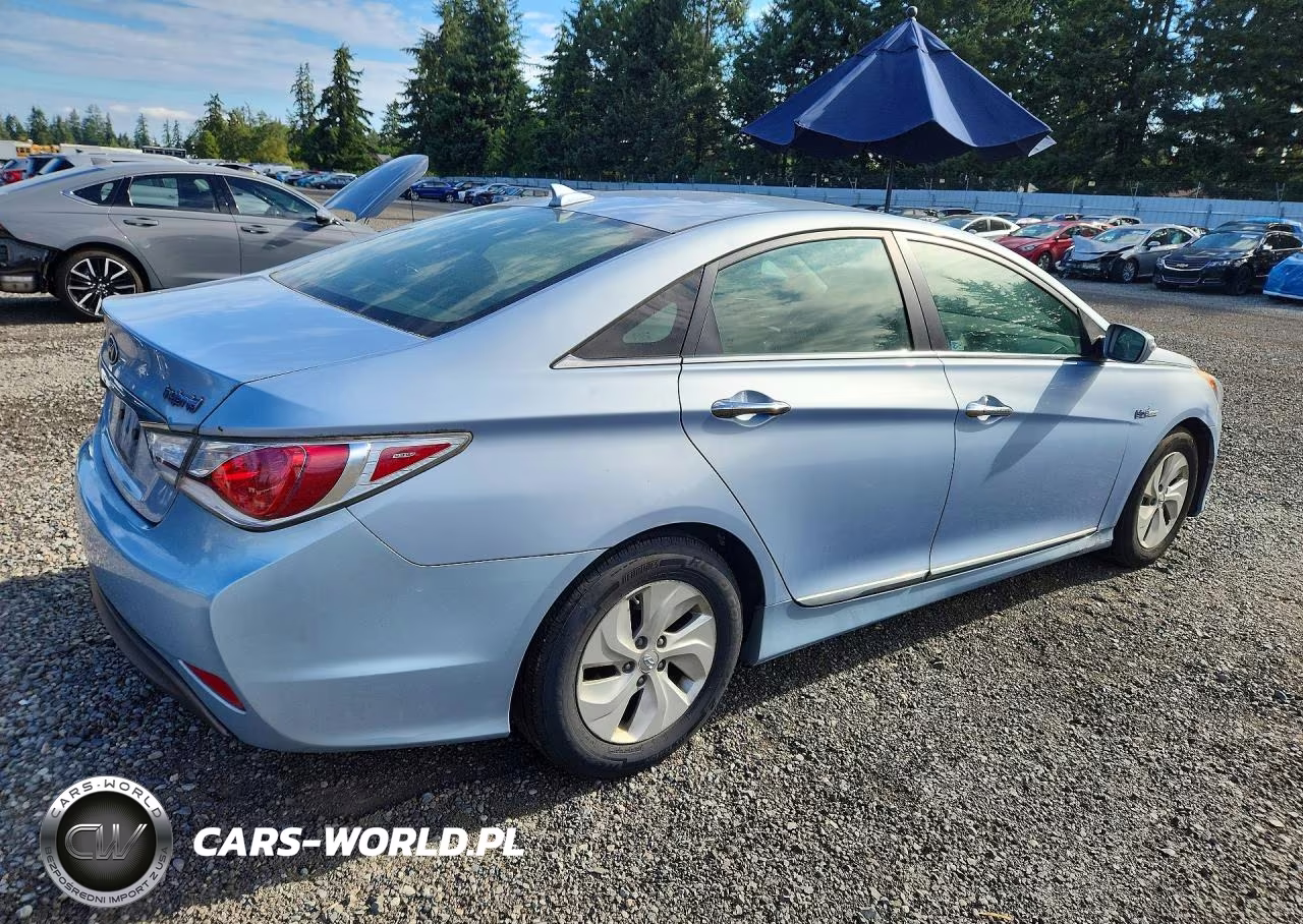 2014 Hyundai Sonata Hybrid VIN:KMHEC4A40EA115104 - 3