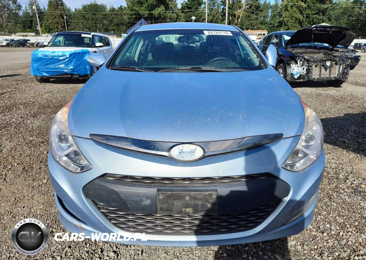 2014 Hyundai Sonata Hybrid VIN:KMHEC4A40EA115104 - 5