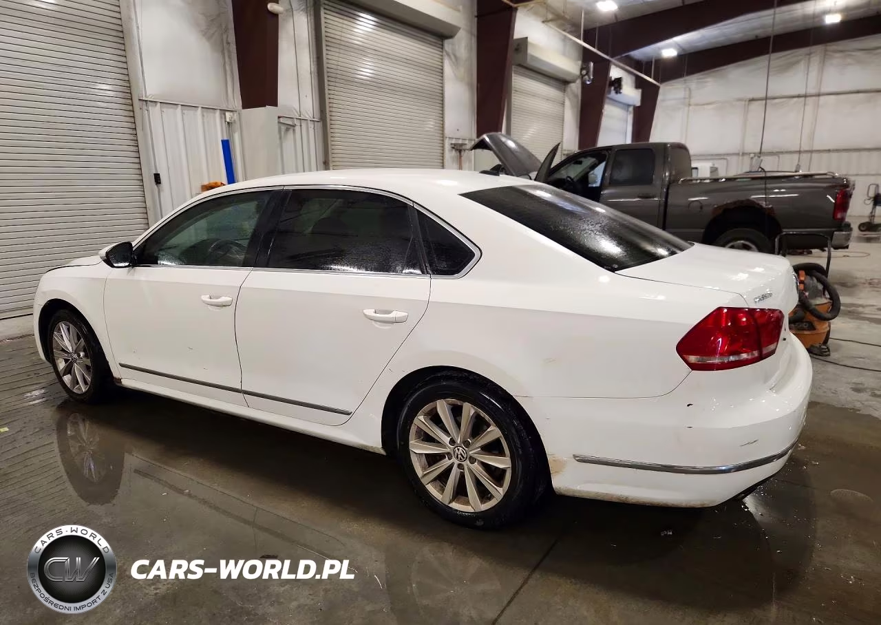 2012 Volkswagen Passat Sel VIN:1VWCH7A38CC040110 - 2