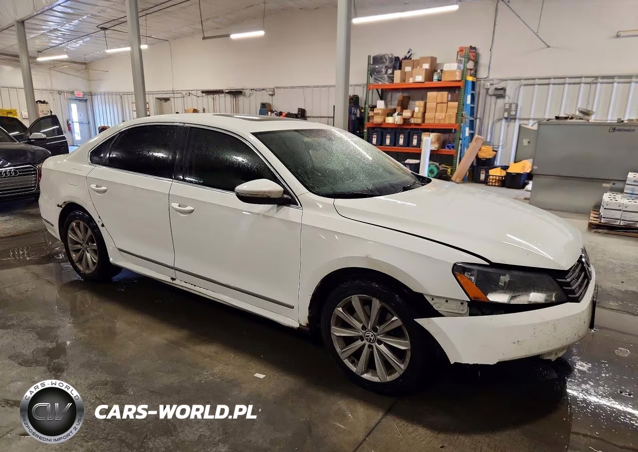 2012 Volkswagen Passat Sel VIN:1VWCH7A38CC040110 - 4