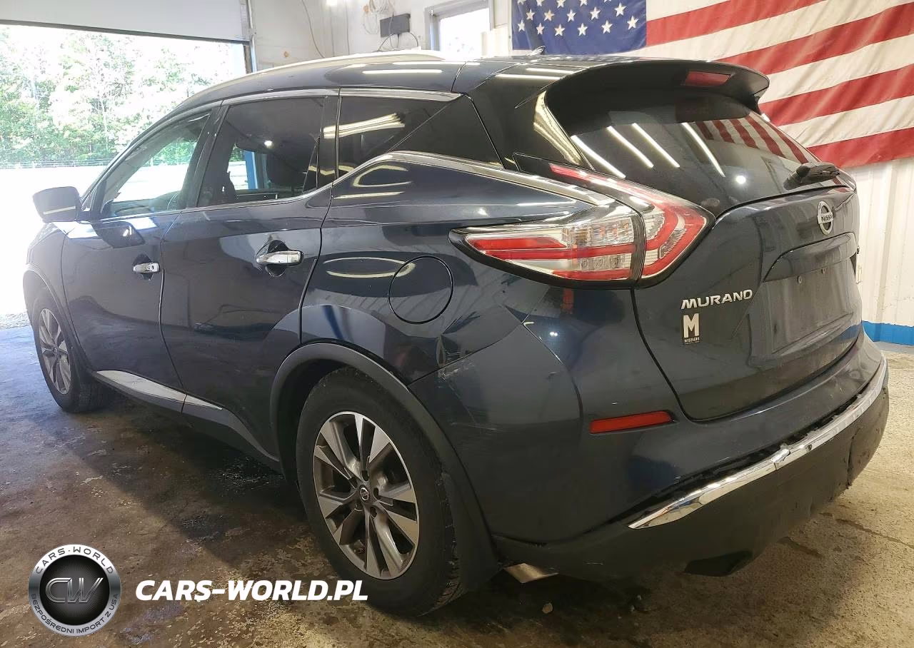 2016 Nissan Murano Sl VIN:5N1AZ2MH2GN117478 - 2