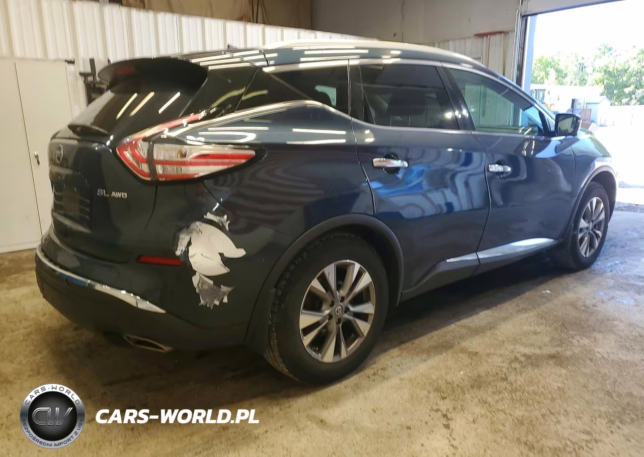 2016 Nissan Murano Sl VIN:5N1AZ2MH2GN117478 - 3
