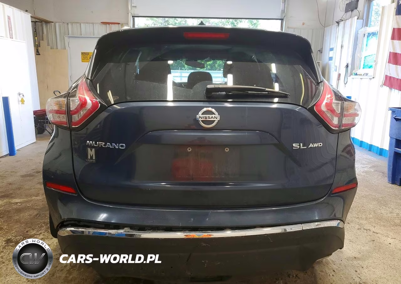 2016 Nissan Murano Sl VIN:5N1AZ2MH2GN117478 - 6