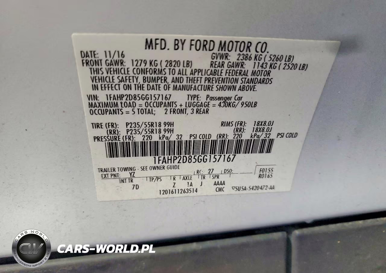 2016 Ford Taurus Se VIN:1FAHP2D85GG157167 - 13