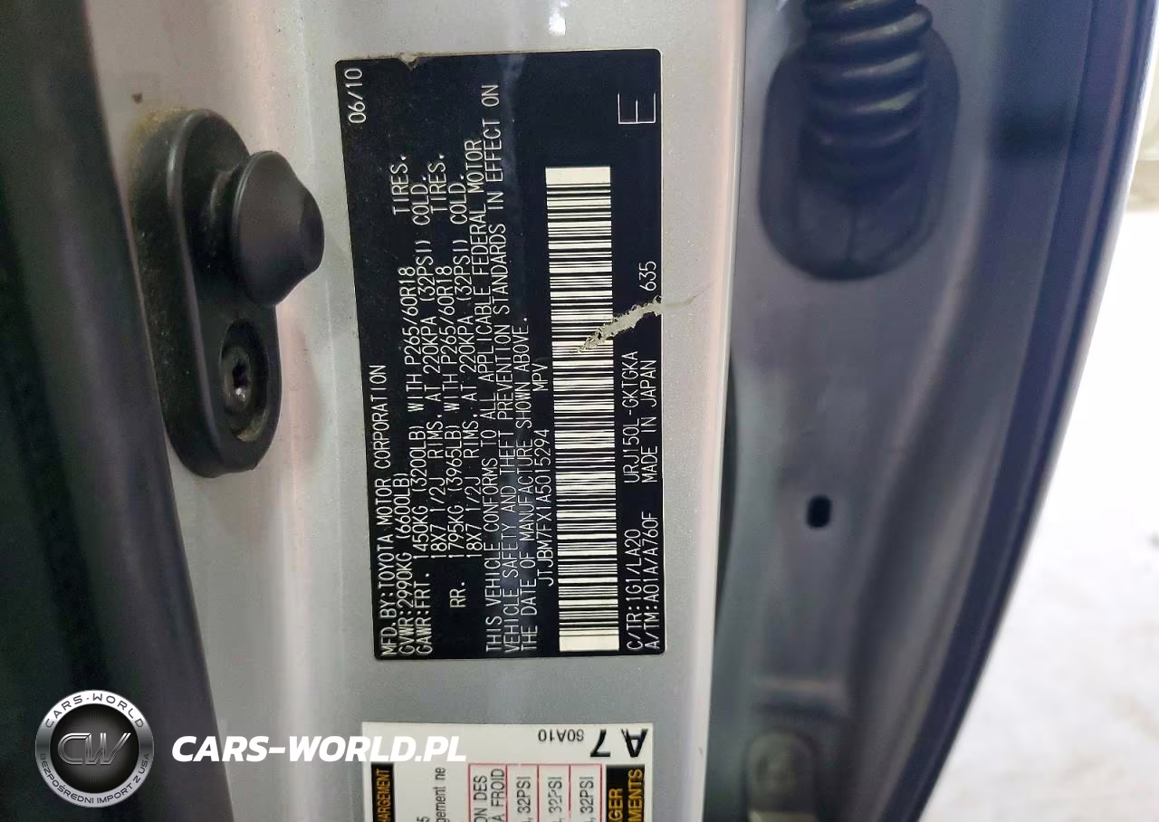 2010 Lexus Gx 460 VIN:JTJBM7FX1A5015294 - 14