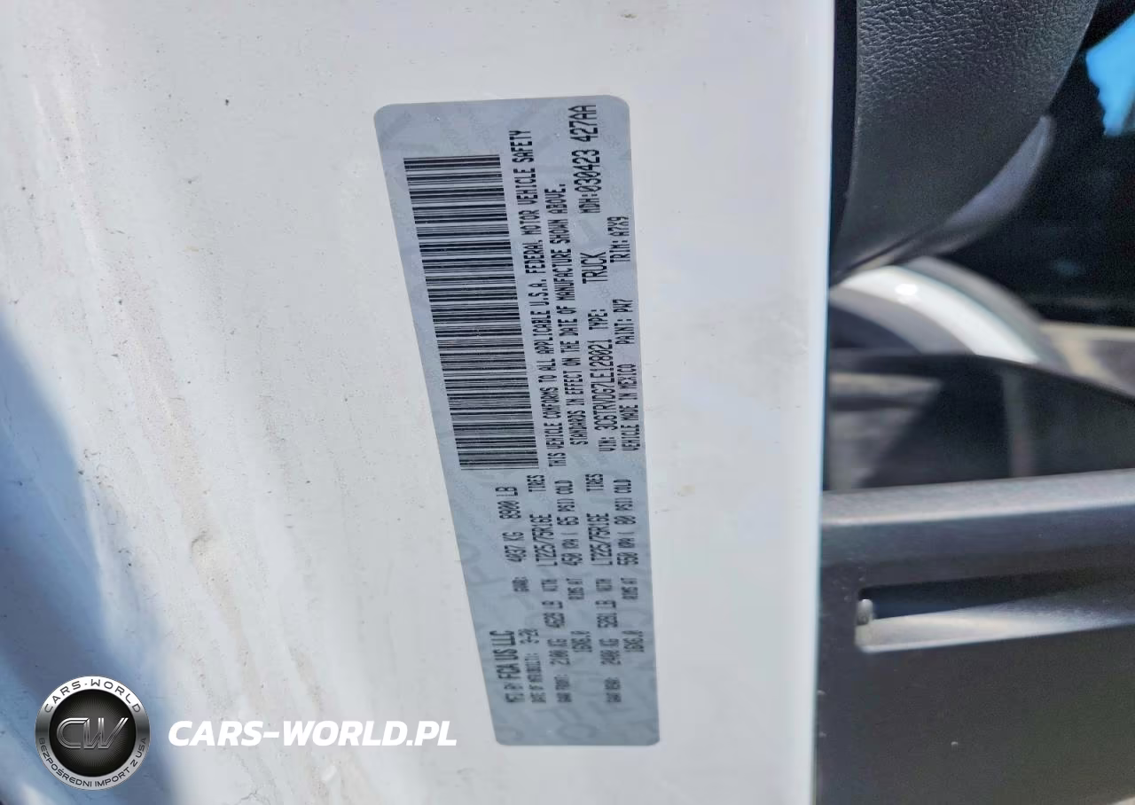 2020 Ram Promaster 2500 2500 High VIN:3C6TRVDG7LE128021 - 13