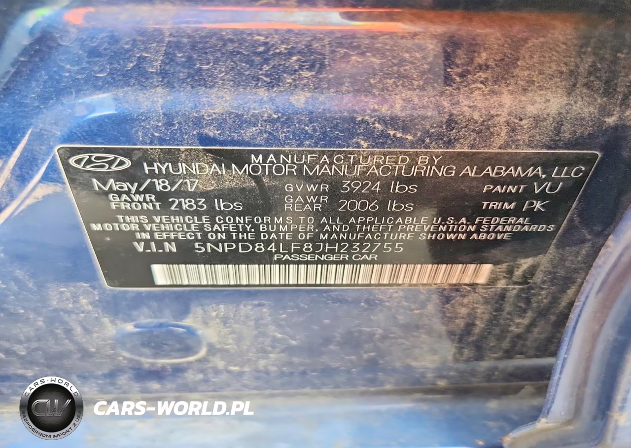 2018 Hyundai Elantra Sel VIN:5NPD84LF8JH232755 - 12