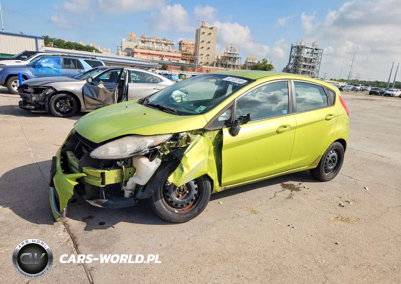 2012 Ford Fiesta Se VIN:3FADP4EJ0CM111015 - 1