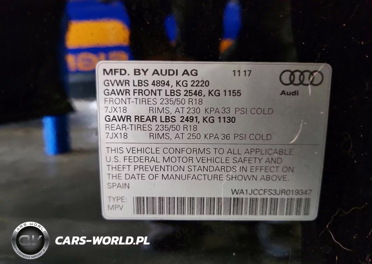 2018 Audi Q3 Premium Plus VIN:WA1JCCFS3JR019347 - 13
