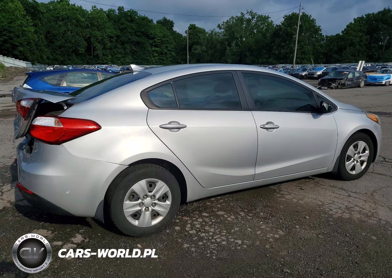 2015 Kia Forte Lx VIN:KNAFK4A6XF5383050 - 3