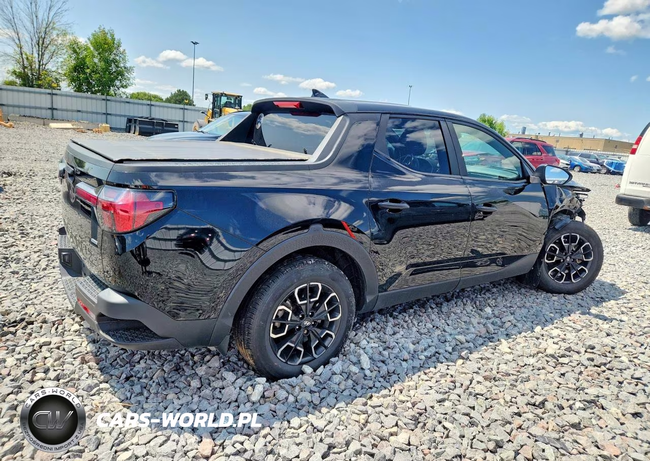 2022 Hyundai Santa Cruz Se VIN:5NTJADAE8NH002125 - 3