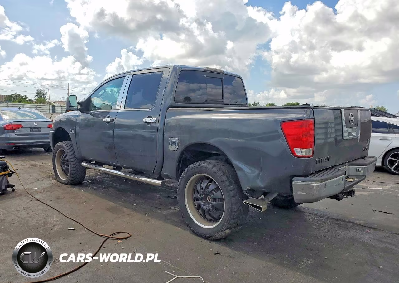 2004 Nissan Titan Xe VIN:1N6AA07BX4N525050 - 2