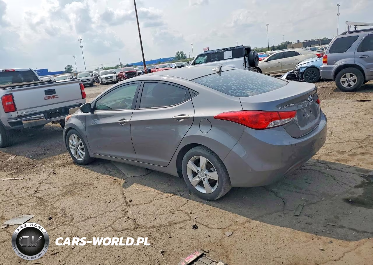2013 Hyundai Elantra Gls VIN:5NPDH4AEXDH231461 - 2
