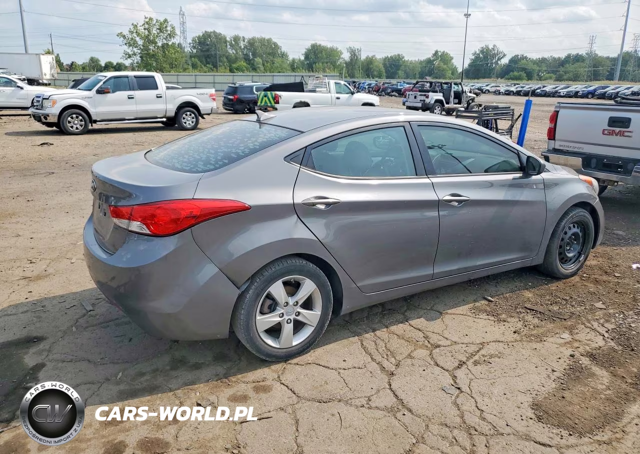 2013 Hyundai Elantra Gls VIN:5NPDH4AEXDH231461 - 3