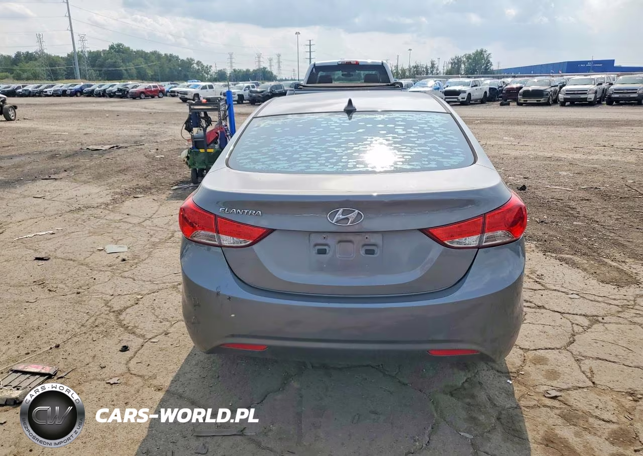 2013 Hyundai Elantra Gls VIN:5NPDH4AEXDH231461 - 6
