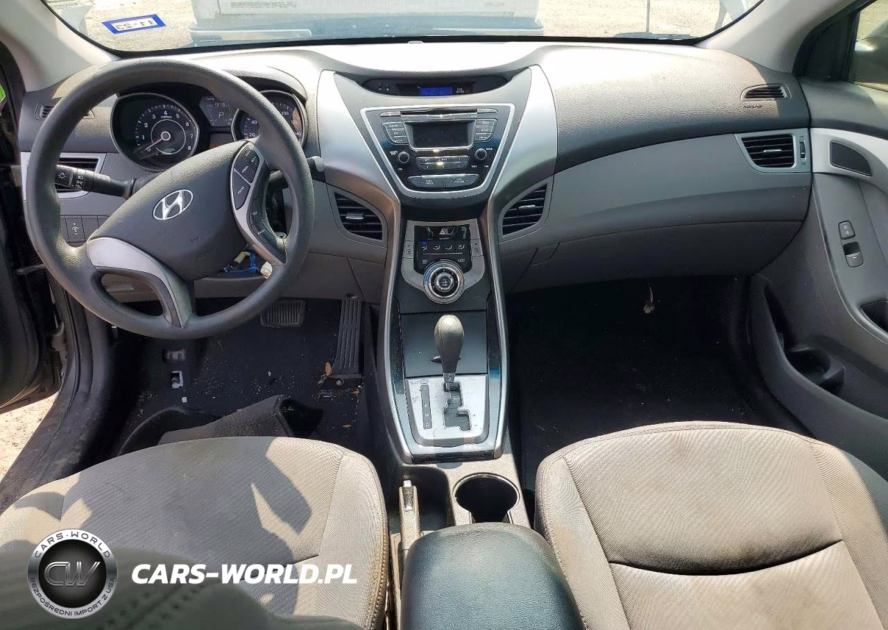 2013 Hyundai Elantra Gls VIN:5NPDH4AEXDH231461 - 8