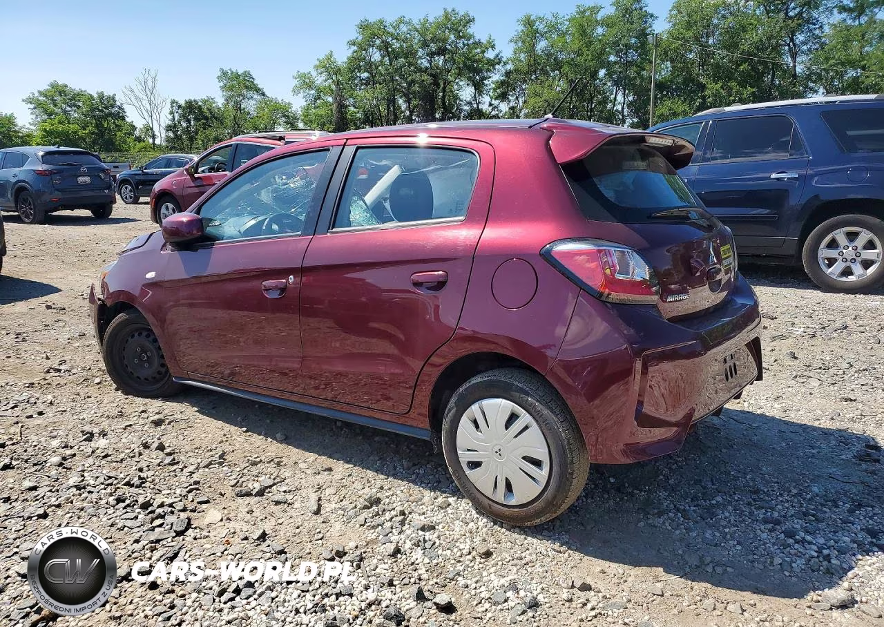 2024 Mitsubishi Mirage Es VIN:ML32AUHJ2RH014333 - 2