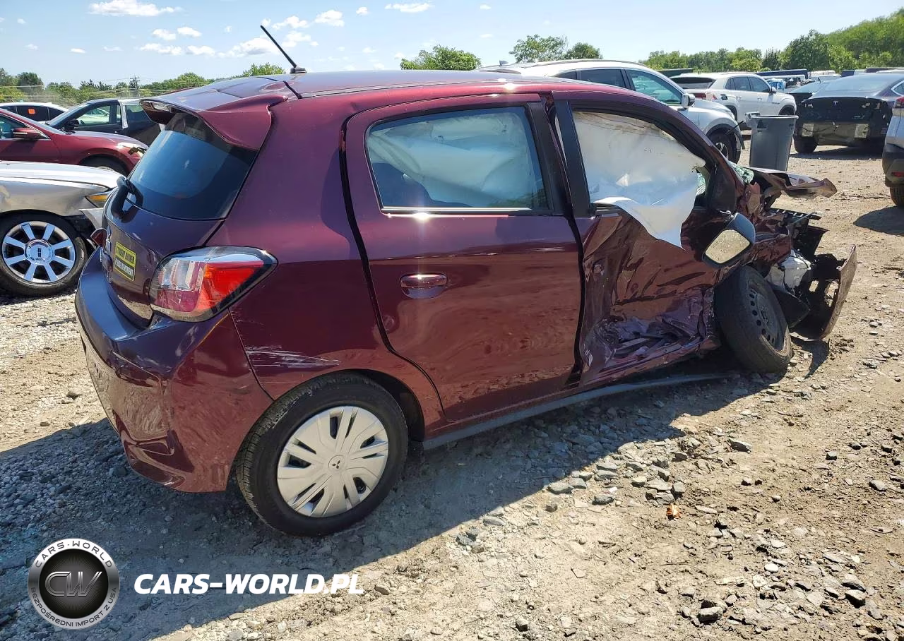 2024 Mitsubishi Mirage Es VIN:ML32AUHJ2RH014333 - 3