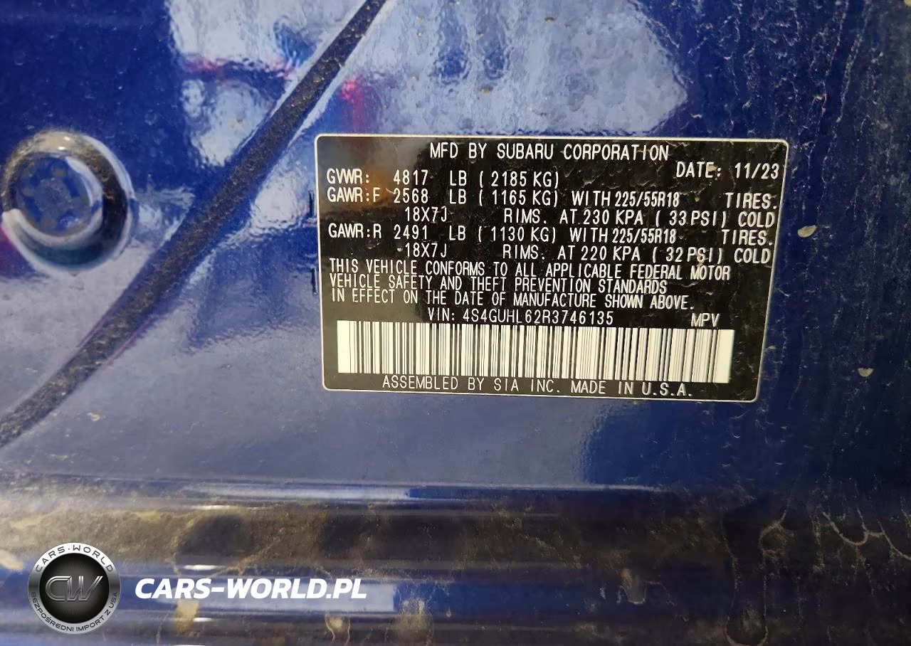2024 Subaru Crosstrek Limited VIN:4S4GUHL62R3746135 - 14