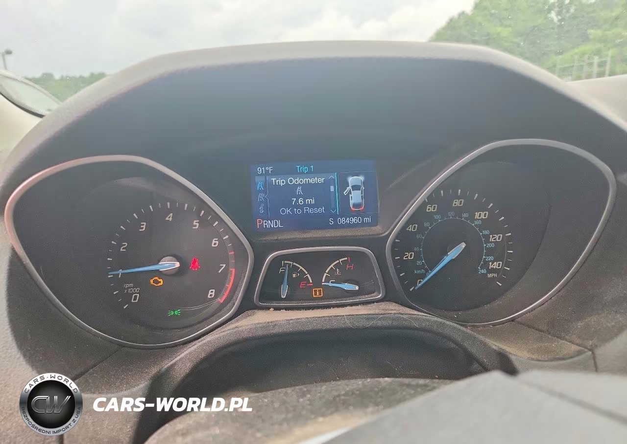 2014 Ford Focus Se VIN:1FADP3F25EL248702 - 9