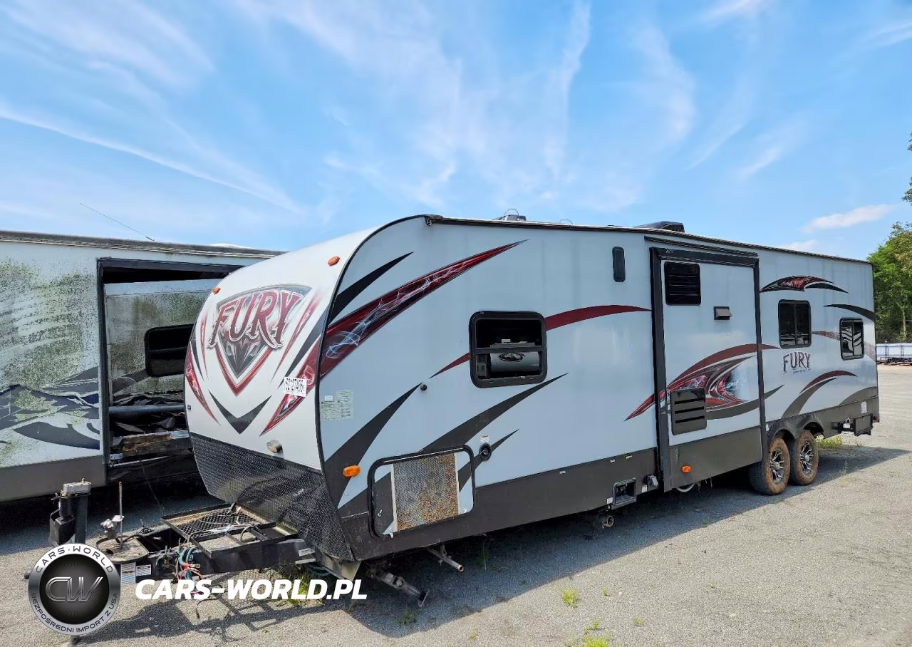 2017 Forest River Fury Camper VIN:5ZT3FHVB4HG200353 - 2