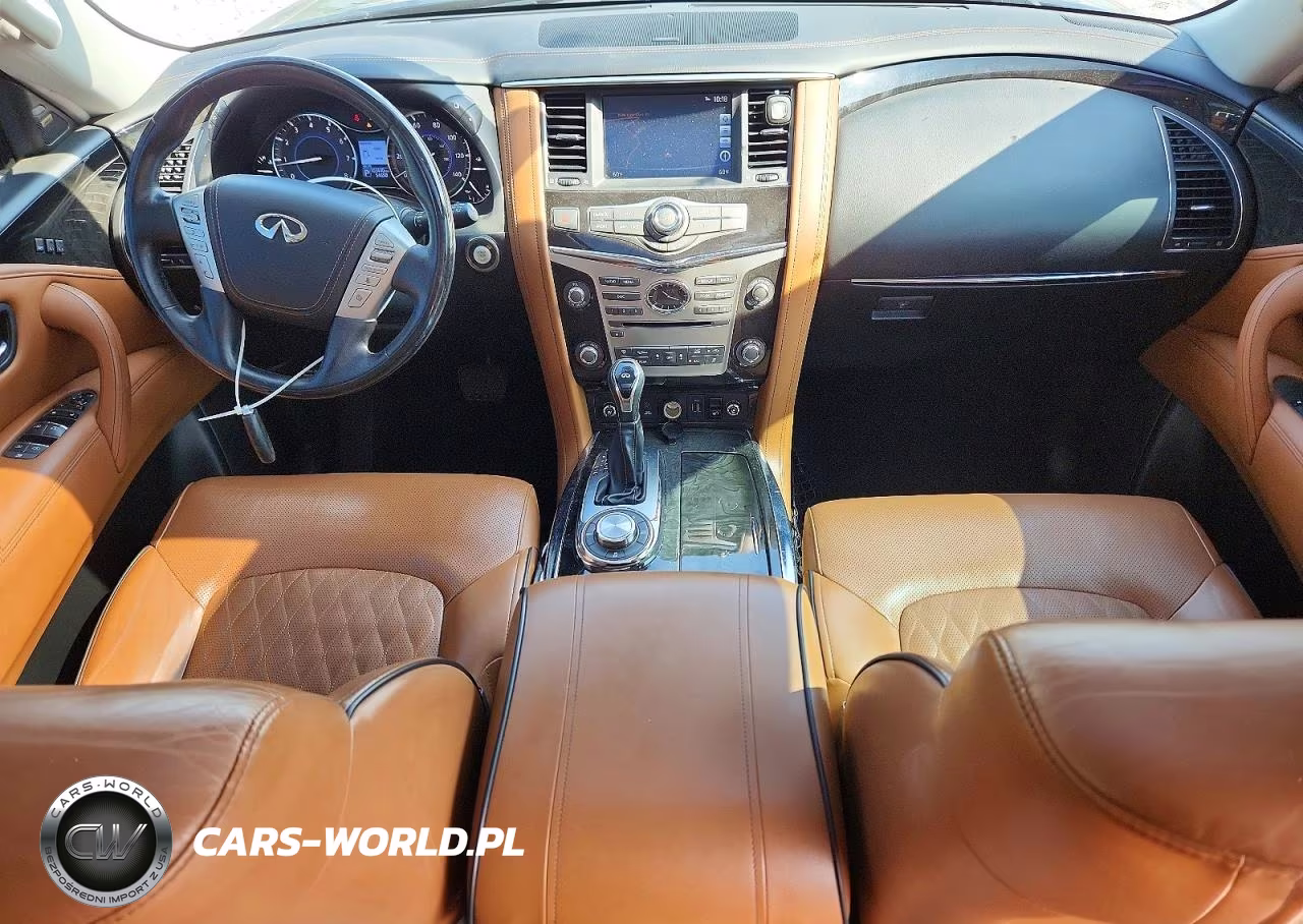 2019 Infiniti Qx80 Luxe VIN:JN8AZ2NCXK9461203 - 8