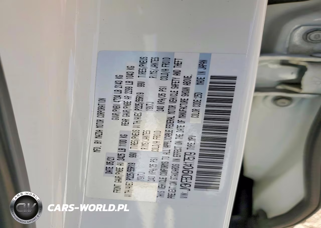 2021 Mazda Cx-5 Grand Touring VIN:JM3KFBDM9M0417579 - 13