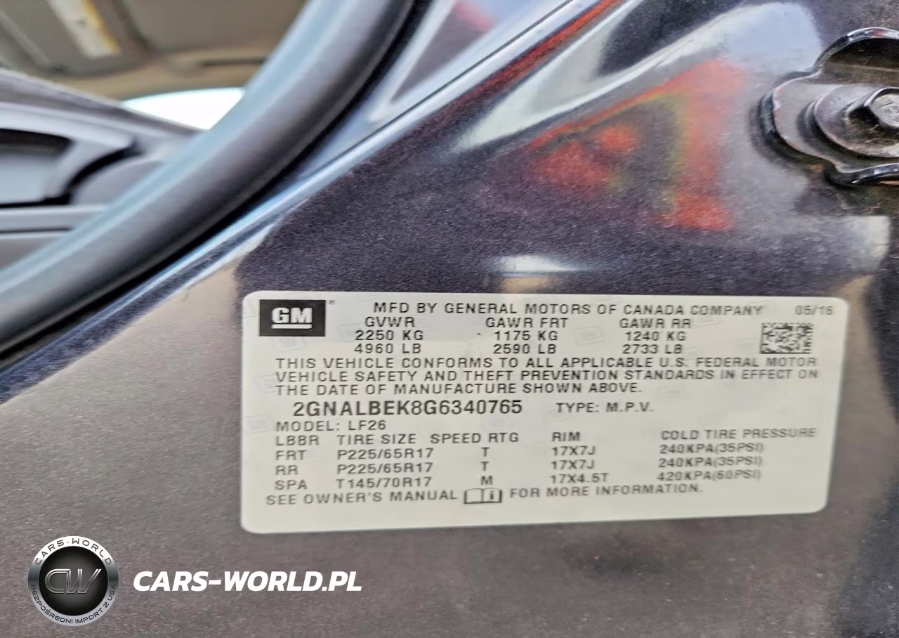 2016 Chevrolet Equinox Ls VIN:2GNALBEK8G6340765 - 13