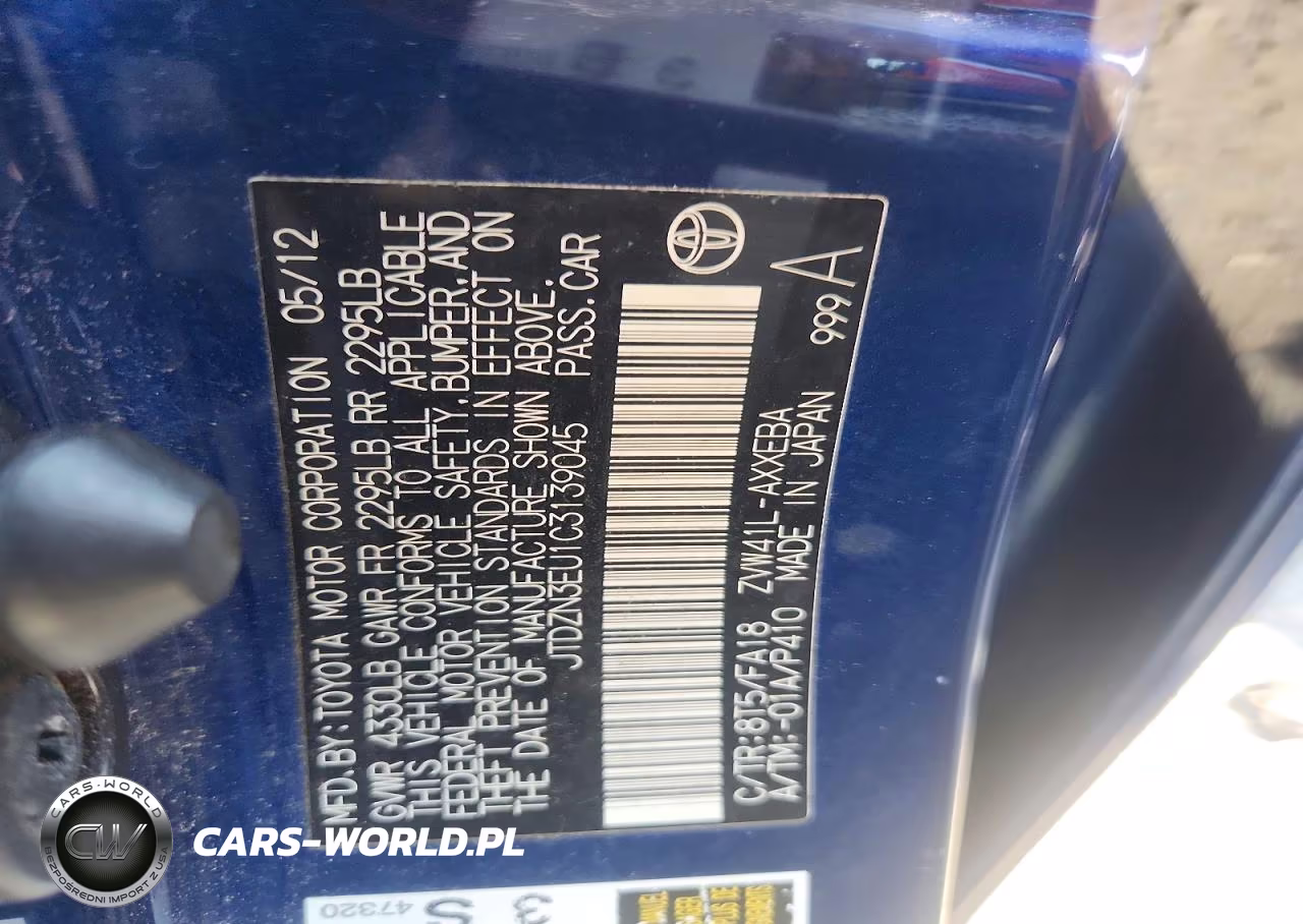 2012 Toyota Prius V Three VIN:JTDZN3EU1C3139045 - 12