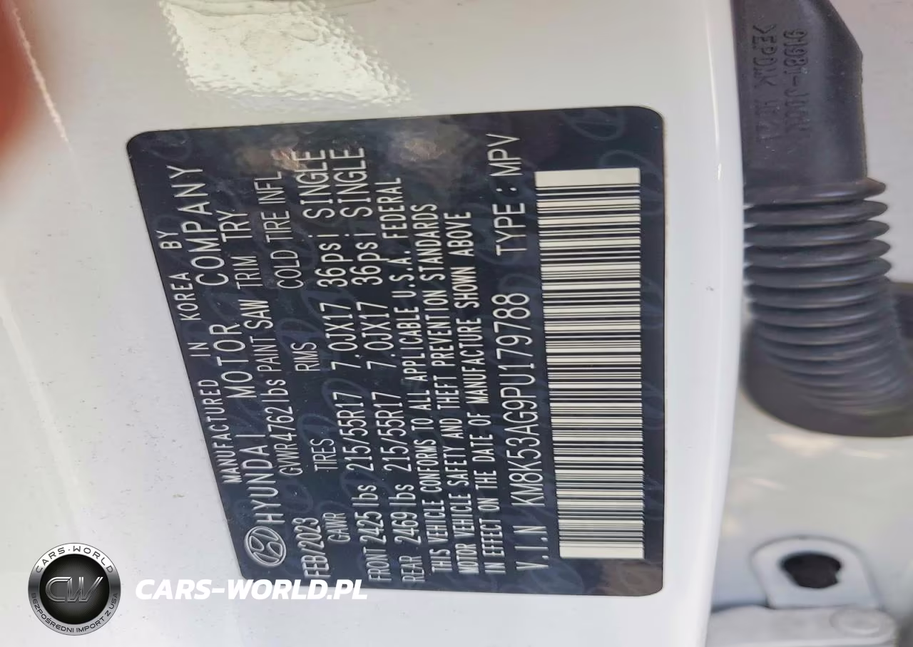 2023 Hyundai Kona Limited VIN:KM8K53AG9PU179788 - 12