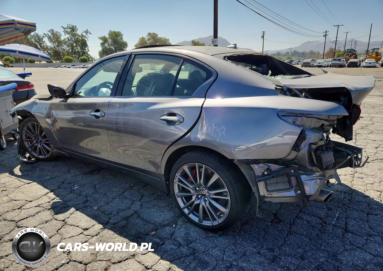 2024 Infiniti Q50 Red Sport 400 VIN:JN1FV7DR4RM680510 - 2