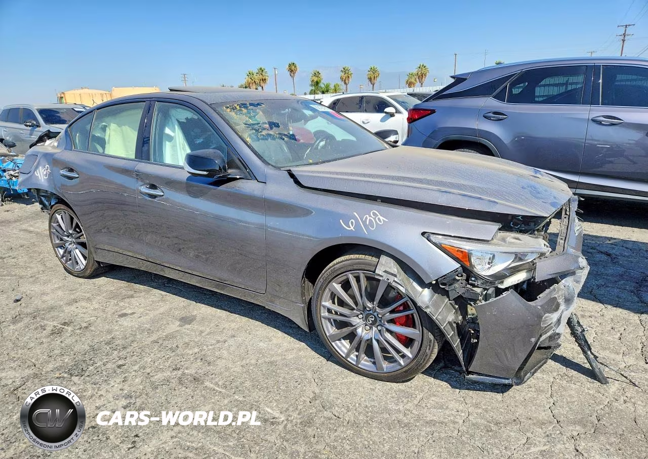 2024 Infiniti Q50 Red Sport 400 VIN:JN1FV7DR4RM680510 - 4