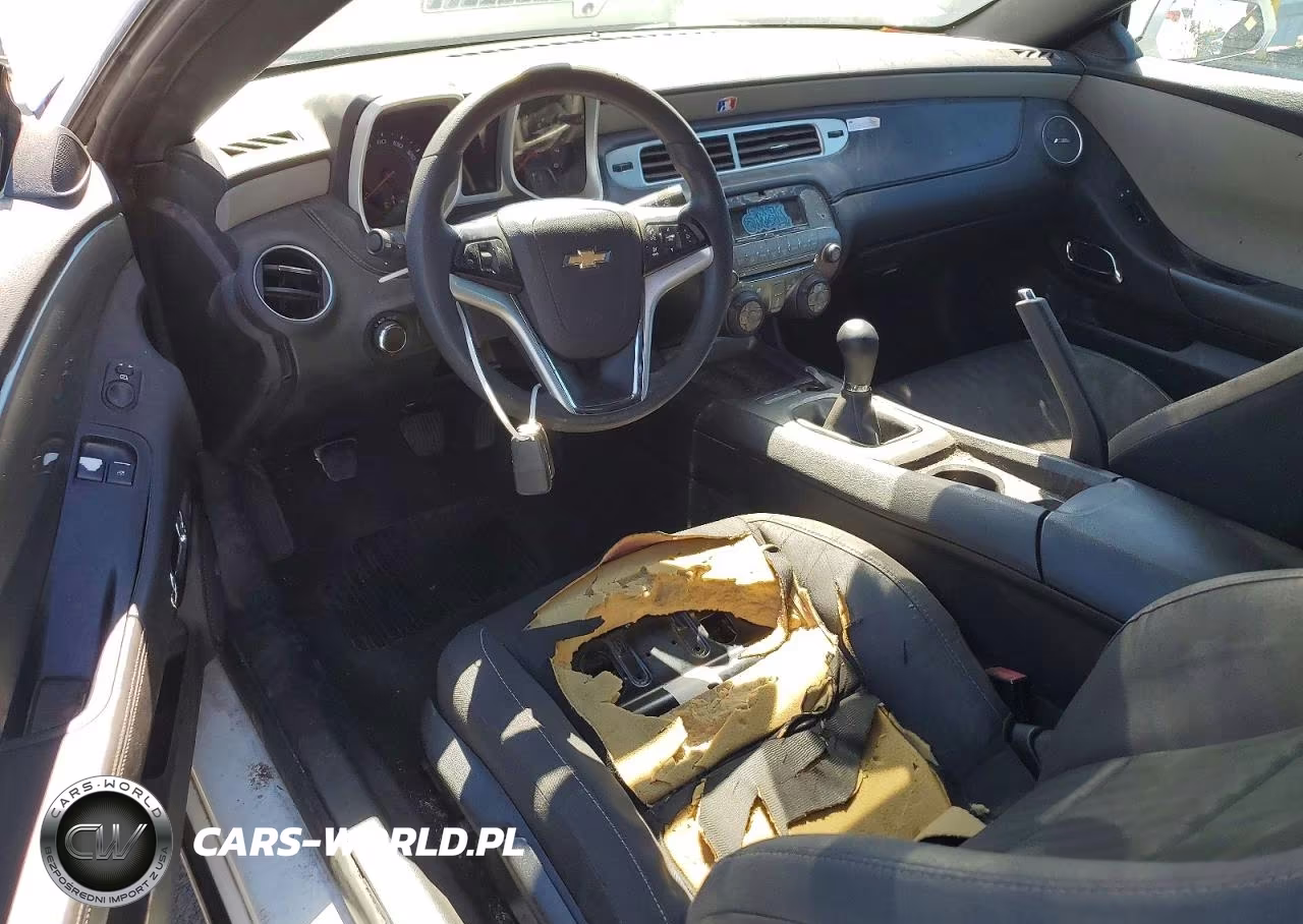 2013 Chevrolet Camaro Ls VIN:2G1FE1E30D9181528 - 8