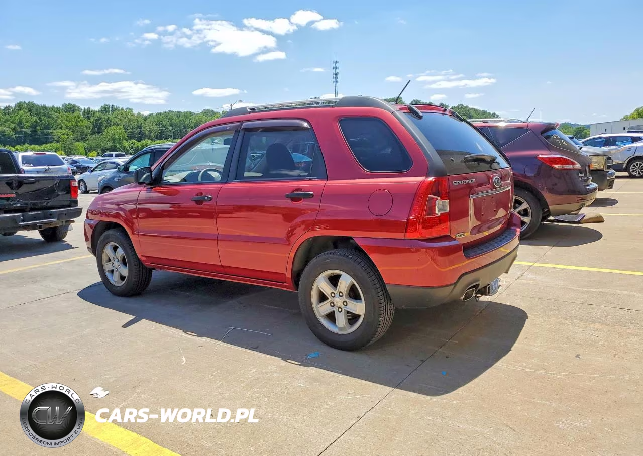 2009 Kia Sportage Lx VIN:KNDJE723X97599970 - 2