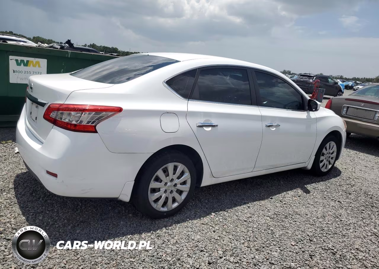 2015 Nissan Sentra S VIN:3N1AB7AP4FY313590 - 3