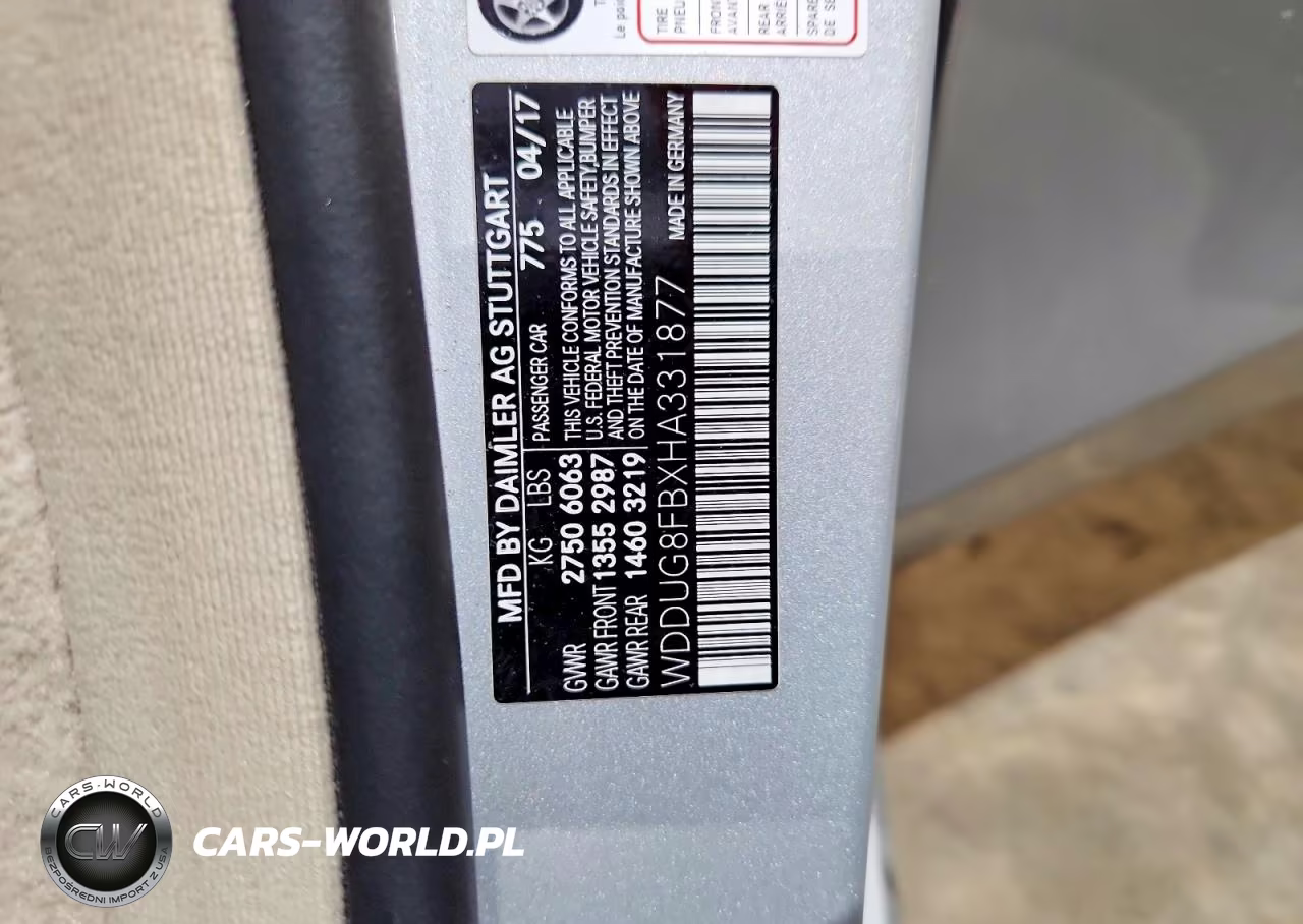 2017 Mercedes-Benz S 550 4Matic VIN:WDDUG8FBXHA331877 - 13